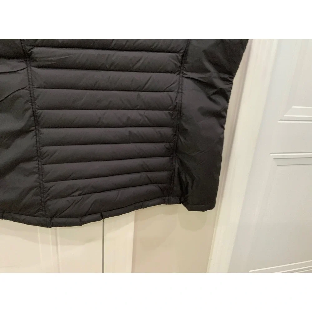 Tri Mountain Toray Puffer Vest Black Quilted Full‎ Zip Logo Mens 2XL